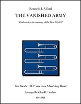 The Vanished Army Concert Band sheet music cover